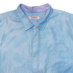 TOMMY BAHAMA IslandZone Coconut Point Colada Short Sleeve Camp Shirt ☆ 4XLB